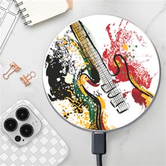 Electric Guitar Wireless Fast Charger(white) by pakminggu