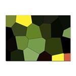 Mosaic Structure Background Tile Sticker A4 (10 pack) Front