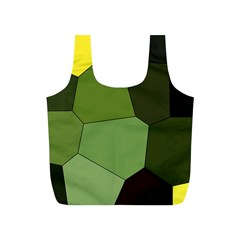Mosaic Structure Background Tile Full Print Recycle Bag (s) by danenraven