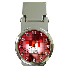 Pattern Structure Light Patterns Money Clip Watches by danenraven