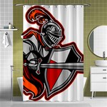 Knight Shield Sword Shield Fictional Character Shower Curtain 48  x 72  (Small)  Curtain(48  X 72 ) - 42.18 x64.8  Curtain(48  X 72 )
