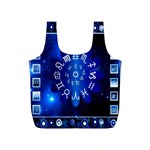 Astrology Horoscopes Constellation Full Print Recycle Bag (S) Back