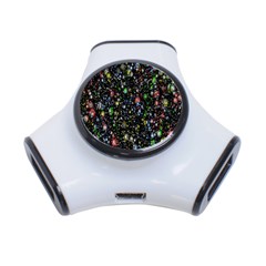 Illustration Universe Star Planet 3-port Usb Hub by danenraven
