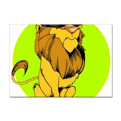 Lion Cartoon Parody Sticker A4 (10 Pack) by danenraven
