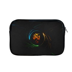 Orange Tiger Illustration Artwork Digital Art Apple Macbook Pro 13  Zipper Case by Bakwanart