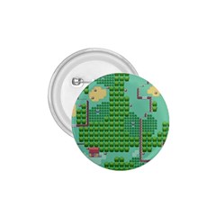 Green Retro Games Pattern 1 75  Buttons by Bakwanart