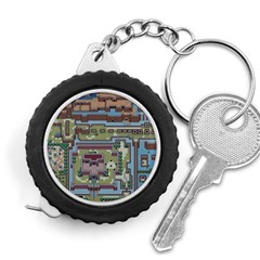Arcade Game Retro Pattern Measuring Tape by Bakwanart