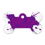 Explosion-firecracker-pyrotechnics Dog Tag Bone (One Side) Front
