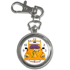 Car-transportation-cartoon-comic Key Chain Watches by 99art