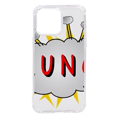Comic-noise-paleness-explosion Iphone 14 Pro Max Tpu Uv Print Case by 99art