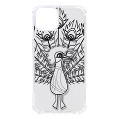 Peacock-plumage-display-bird Iphone 13 Tpu Uv Print Case by 99art