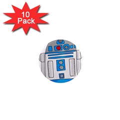 Technology-clip-art-r2d2 1  Mini Magnet (10 Pack)  by 99art