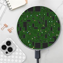 Circuit Board Conductor Tracks Wireless Fast Charger(white) by Cowasu