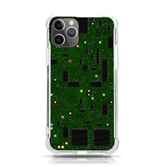 Circuit Board Conductor Tracks Iphone 11 Pro 5 8 Inch Tpu Uv Print Case by Cowasu