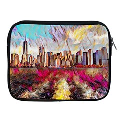 New York Skyline Manhattan City Apple Ipad 2/3/4 Zipper Cases by Cowasu