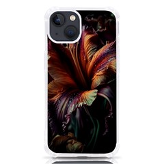 Flower Orange Lilly Iphone 13 Tpu Uv Print Case by Ndabl3x