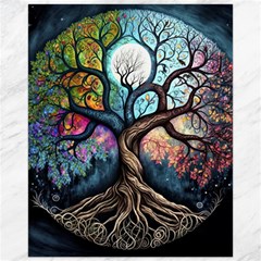 Tree Colourful Canvas 16  X 20  by Ndabl3x