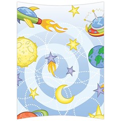 Science Fiction Outer Space Back Support Cushion by Ndabl3x