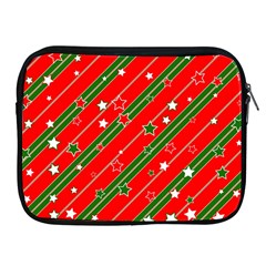 Christmas Paper Star Texture Apple Ipad 2/3/4 Zipper Cases by Ndabl3x