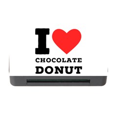 I Love Chocolate Donut Memory Card Reader With Cf by ilovewhateva