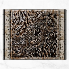 Zebra Abstract Background Rectangular Jigsaw Puzzl by Vaneshop