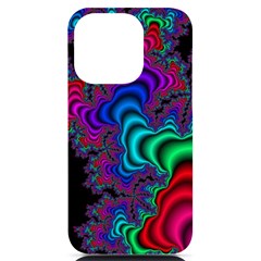 Abstract Piece Color Iphone 14 Pro Black Uv Print Case by Vaneshop