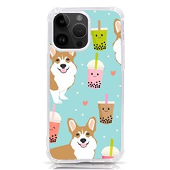 Welsh Corgi Boba Tea Bubble Cute Kawaii Dog Breed Iphone 14 Pro Max Tpu Uv Print Case by Wav3s