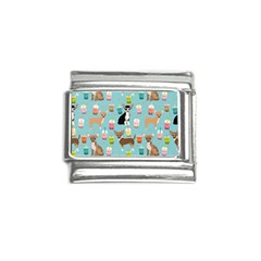 Chihuahua Bubble Kawaii Boba Tea Cute Dog Italian Charm (9mm) by Wav3s