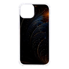 Abstract Dark Shine Structure Fractal Golden Iphone 13 Tpu Uv Print Case by Vaneshop
