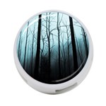 Tree Night Dark Forest 4-Port USB Hub (Two Sides) Back