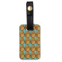 Owl Bird Pattern Luggage Tag (one Side) by Vaneshop