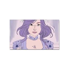 Futuristic Woman Sticker Rectangular (100 Pack) by Fundigitalart234
