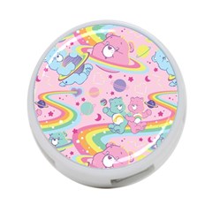 Bears Kawaii Pattern 4-port Usb Hub (one Side) by Cowasu