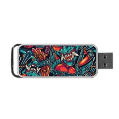 Japanese Graffiti Portable Usb Flash (one Side) by Cowasu