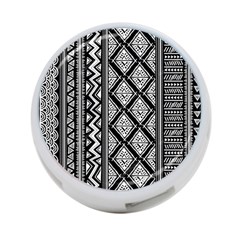 Tribal African Pattern 4-port Usb Hub (one Side) by Cowasu