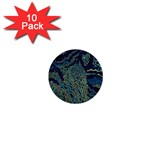 Dark Psychedelic 1  Mini Buttons (10 pack)  Front