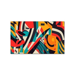 Colorful Abstract Sticker Rectangular (10 Pack) by Jack14