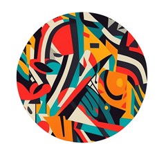 Colorful Abstract Mini Round Pill Box (pack Of 3) by Jack14