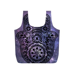 Hamsa Hand Full Print Recycle Bag (s) by Bangk1t