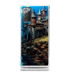 Castle Fantasy Samsung Galaxy Note 20 Tpu Uv Case by Ndabl3x