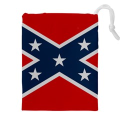 Rebel Flag  Drawstring Pouch (5xl) by Jen1cherryboot88