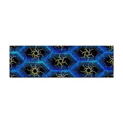 Blue Bee Hive Sticker (bumper) by Amaryn4rt