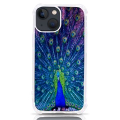 Amazing Peacock Iphone 13 Mini Tpu Uv Print Case by Simbadda