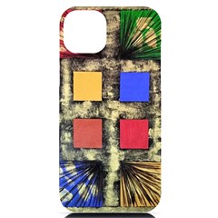 Acrylic Abstract Art Design  Iphone 14 Plus Black Uv Print Case by Rbudhiya