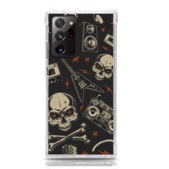 Grunge Seamless Pattern With Skulls Samsung Galaxy Note 20 Ultra Tpu Uv Case by Amaryn4rt