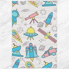 Cute-seamless-pattern-with-space Canvas 24  X 36  by uniart180623