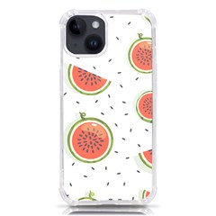 Seamless-background-pattern-with-watermelon-slices Iphone 14 Tpu Uv Print Case by uniart180623