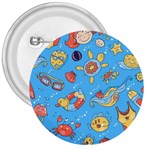Hand-drawn-seamless-pattern-summer-time 3  Buttons Front