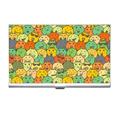 Seamless Pattern With Doodle Bunny Business Card Holder by uniart180623