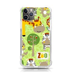 Funny-animals-cartoon Iphone 11 Pro 5 8 Inch Tpu Uv Print Case by uniart180623